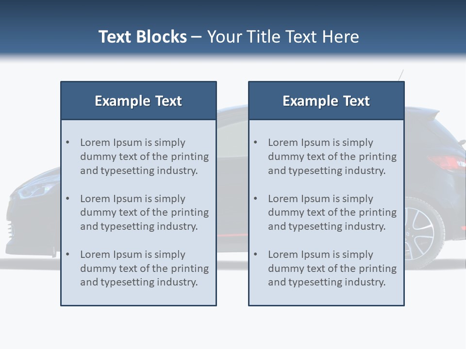 Glass Performance Window PowerPoint Template