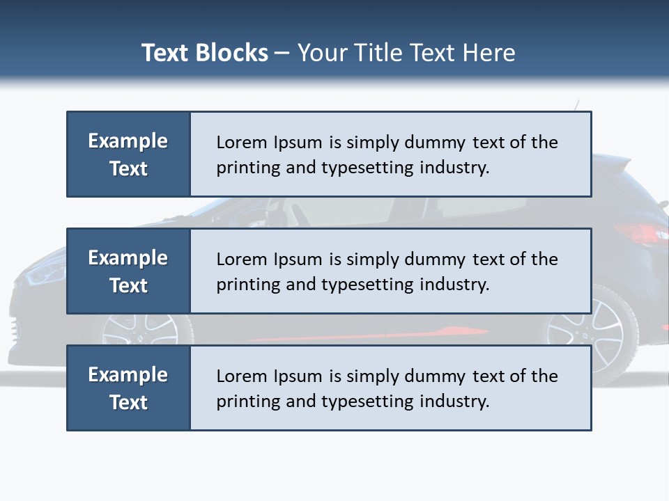 Glass Performance Window PowerPoint Template