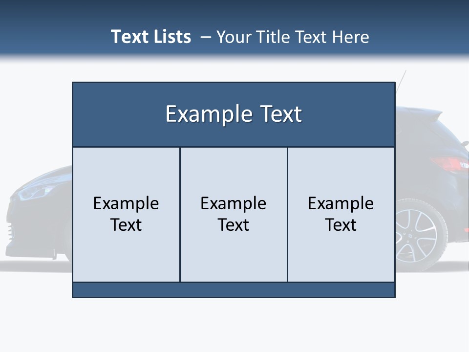 Glass Performance Window PowerPoint Template