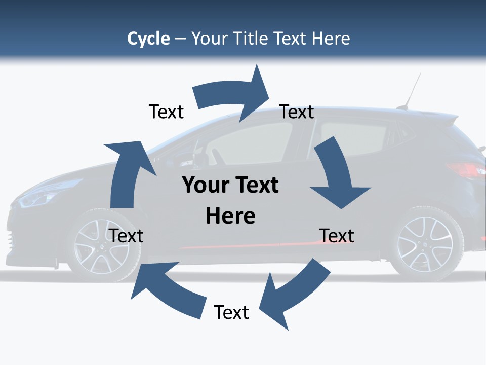 Glass Performance Window PowerPoint Template