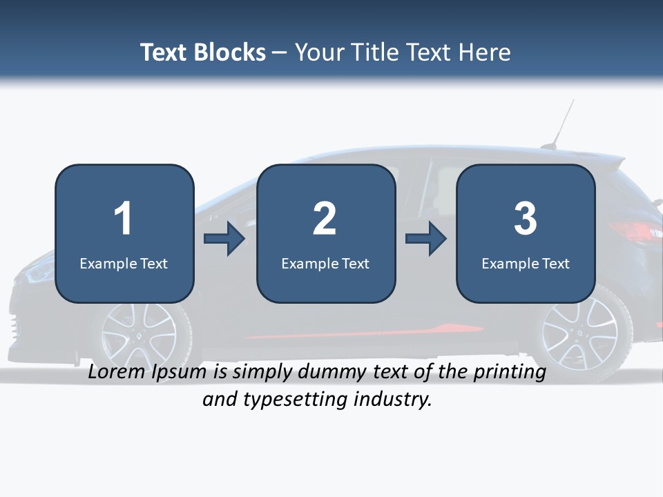 Glass Performance Window PowerPoint Template