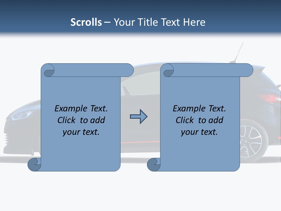 Glass Performance Window PowerPoint Template