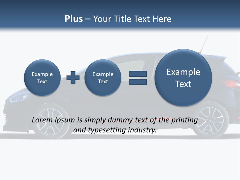 Glass Performance Window PowerPoint Template