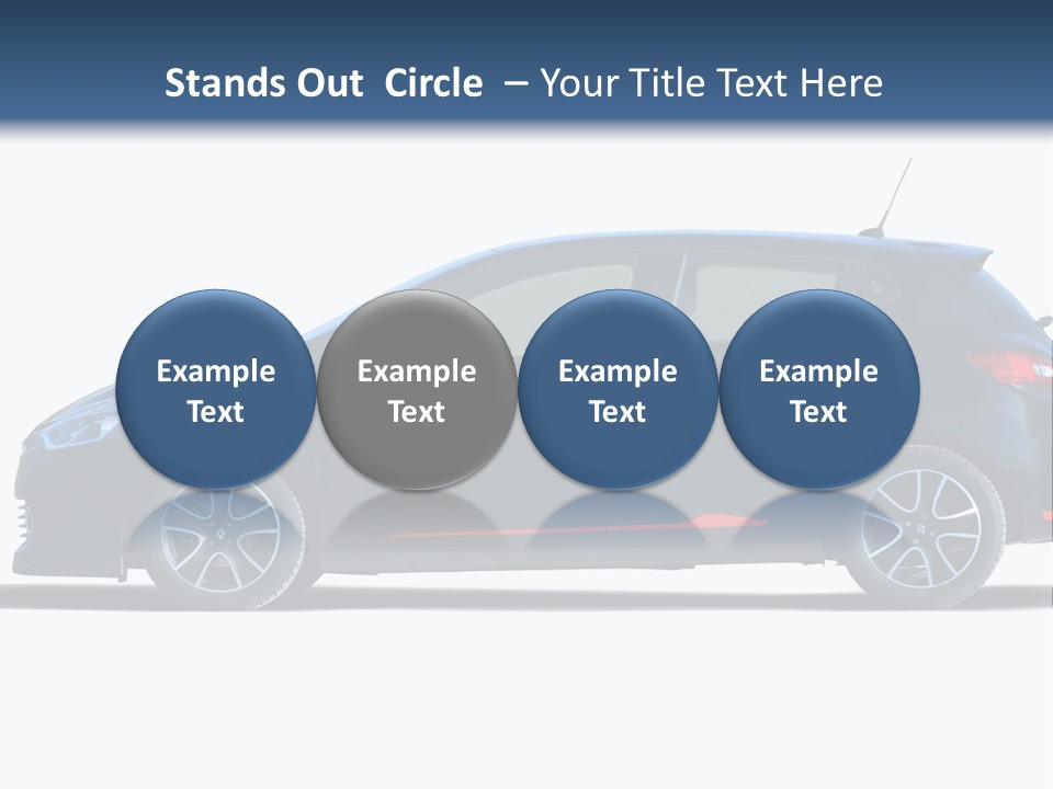 Glass Performance Window PowerPoint Template
