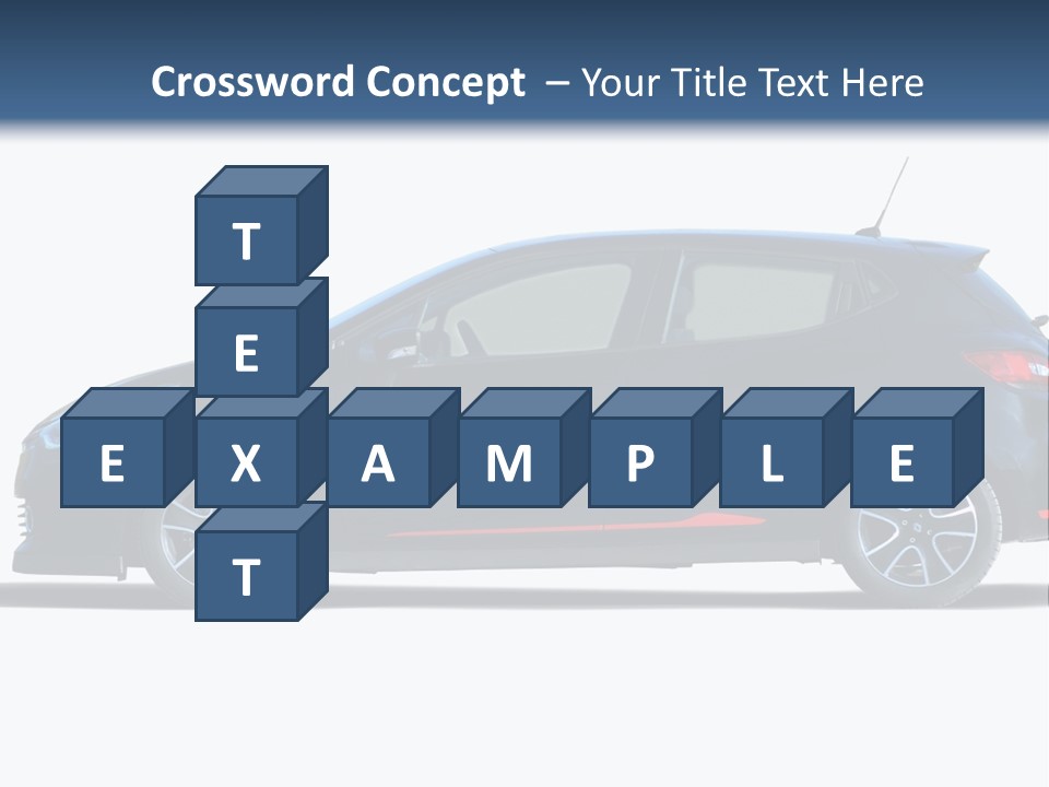 Glass Performance Window PowerPoint Template