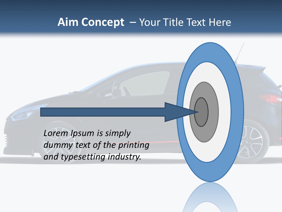 Glass Performance Window PowerPoint Template