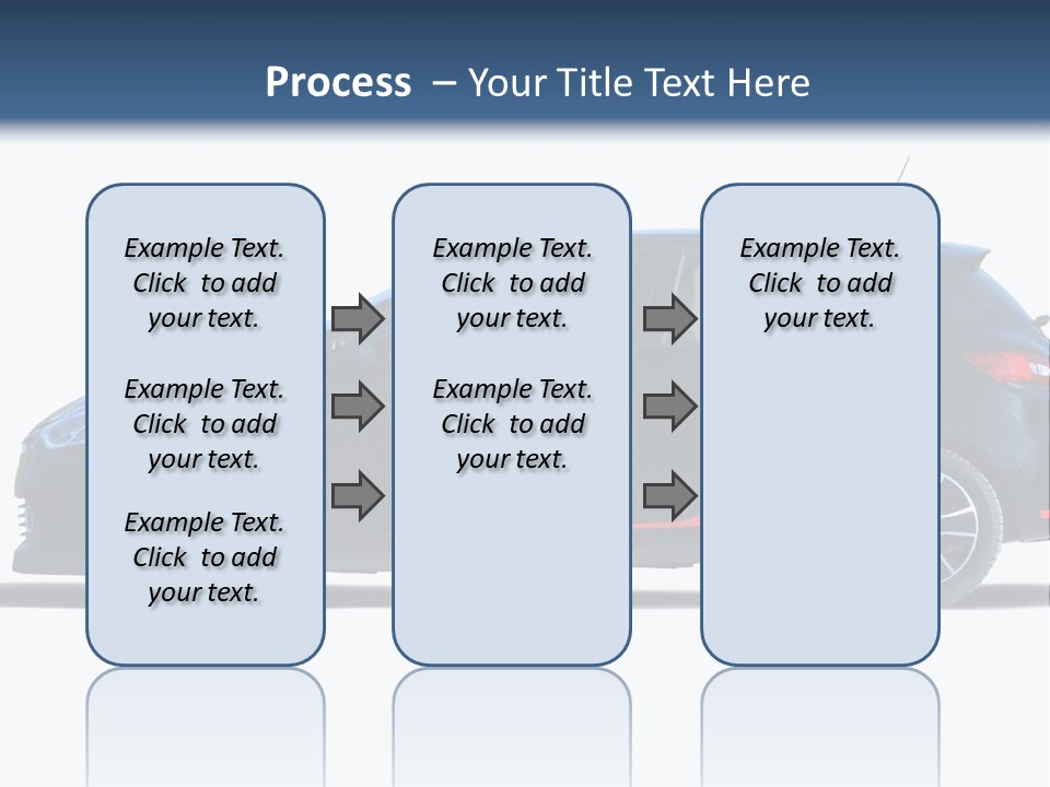 Glass Performance Window PowerPoint Template