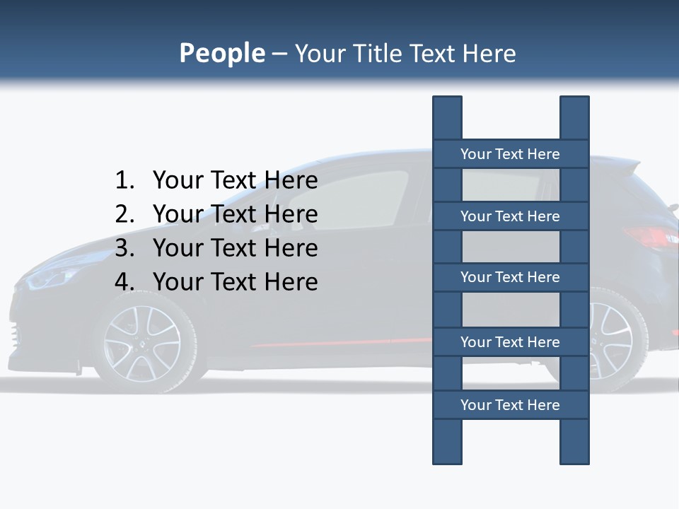 Glass Performance Window PowerPoint Template