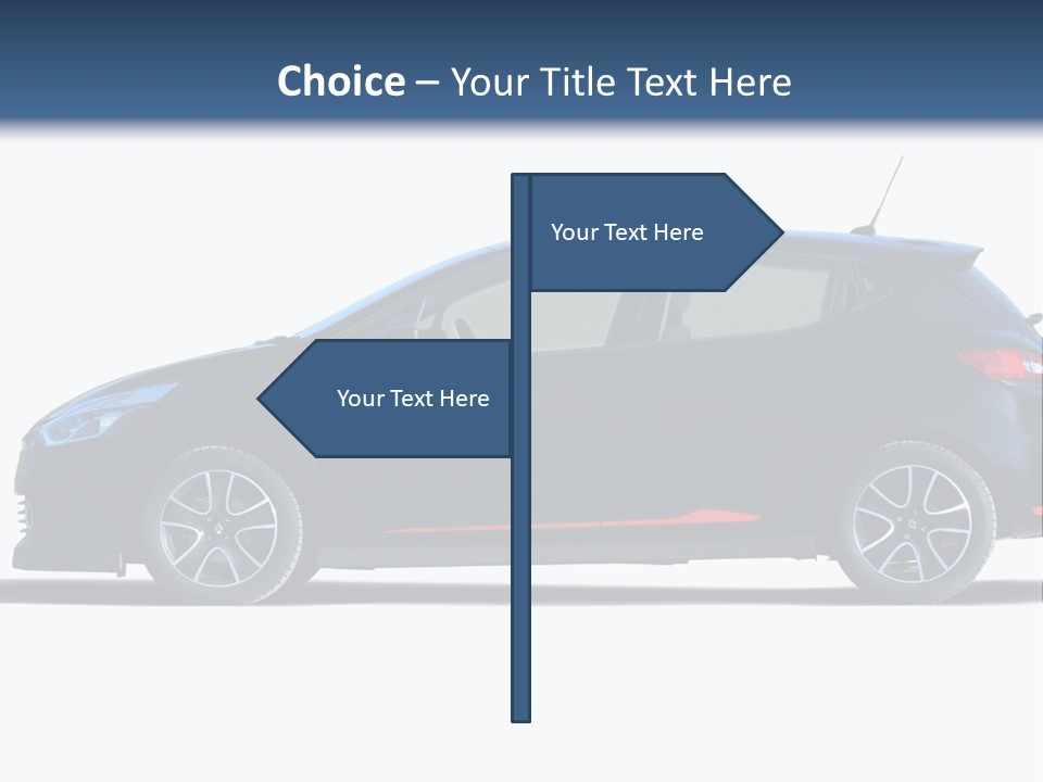 Glass Performance Window PowerPoint Template