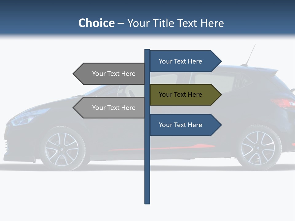 Glass Performance Window PowerPoint Template