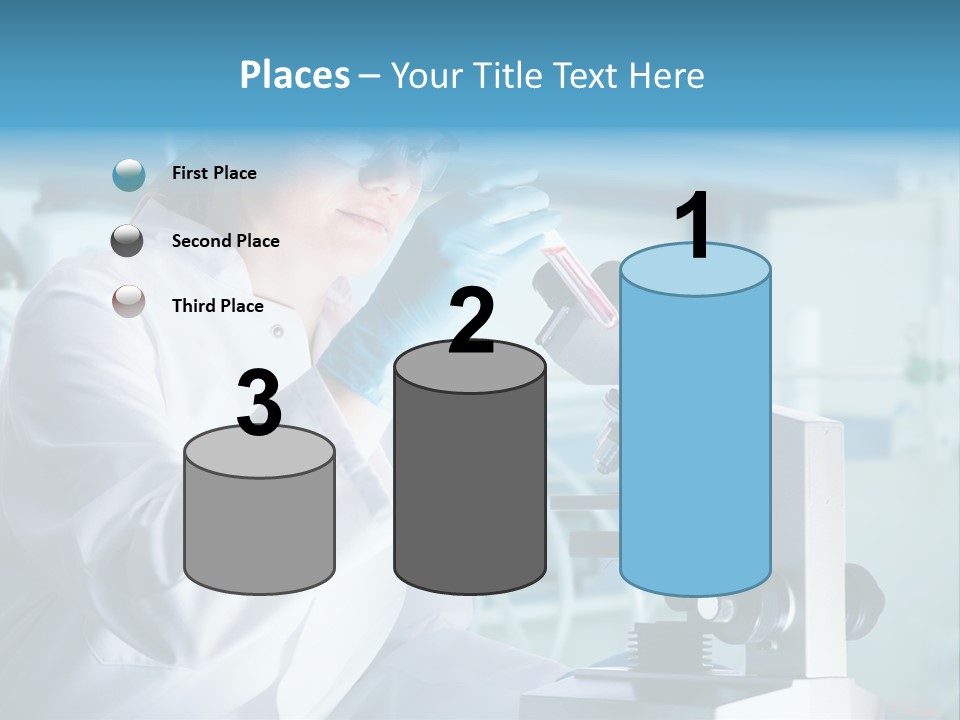 Tube Test Science PowerPoint Template