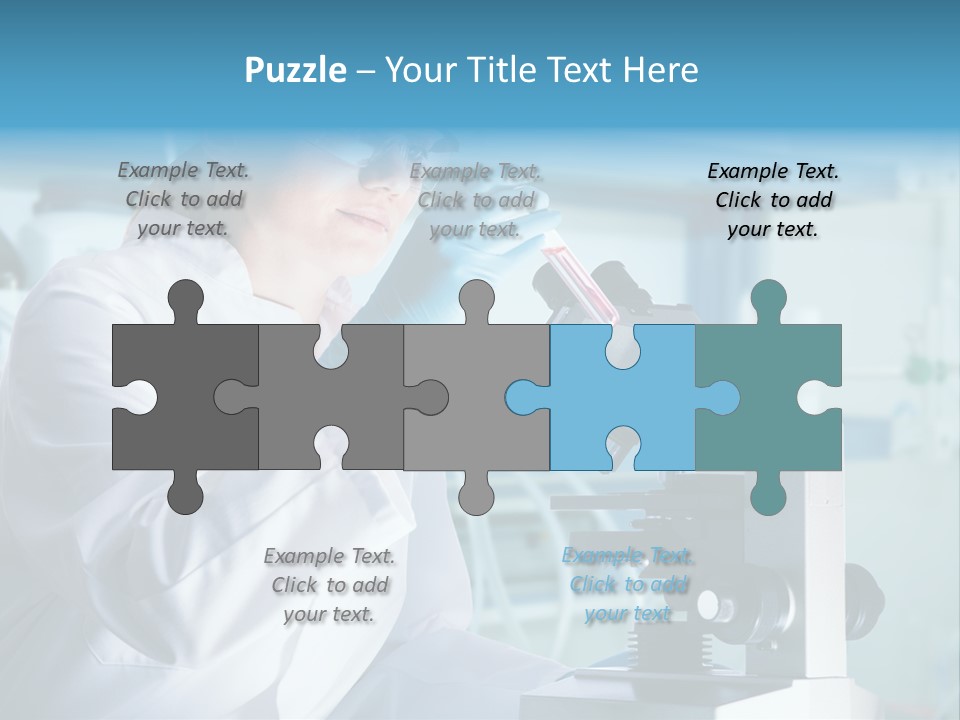 Tube Test Science PowerPoint Template