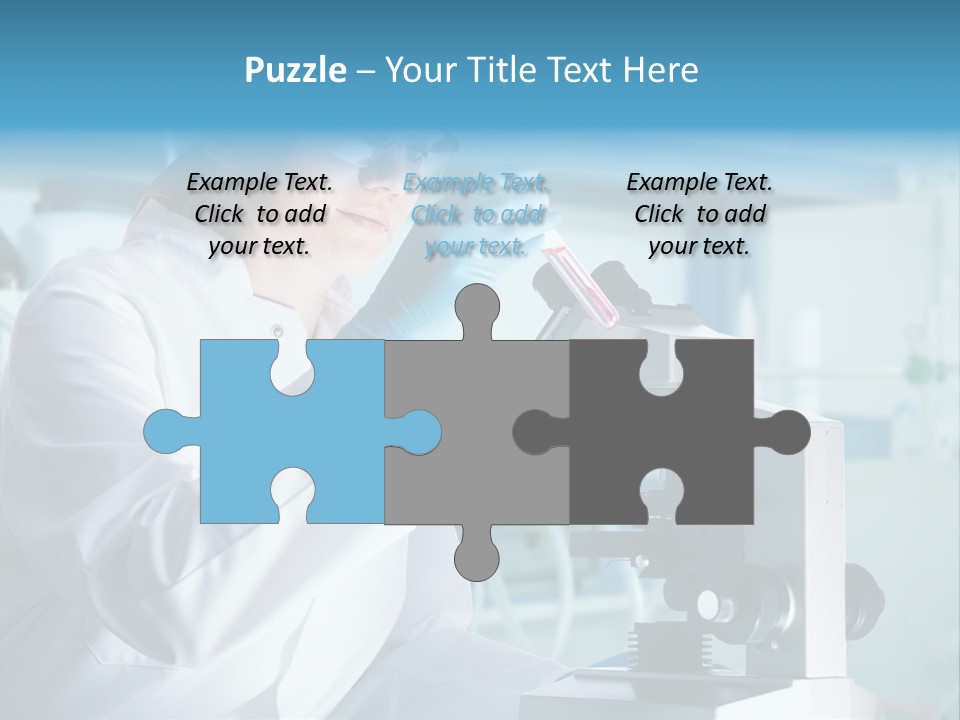 Tube Test Science PowerPoint Template