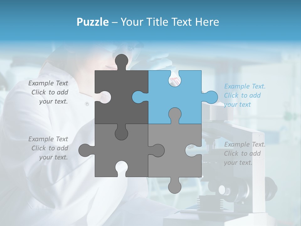 Tube Test Science PowerPoint Template