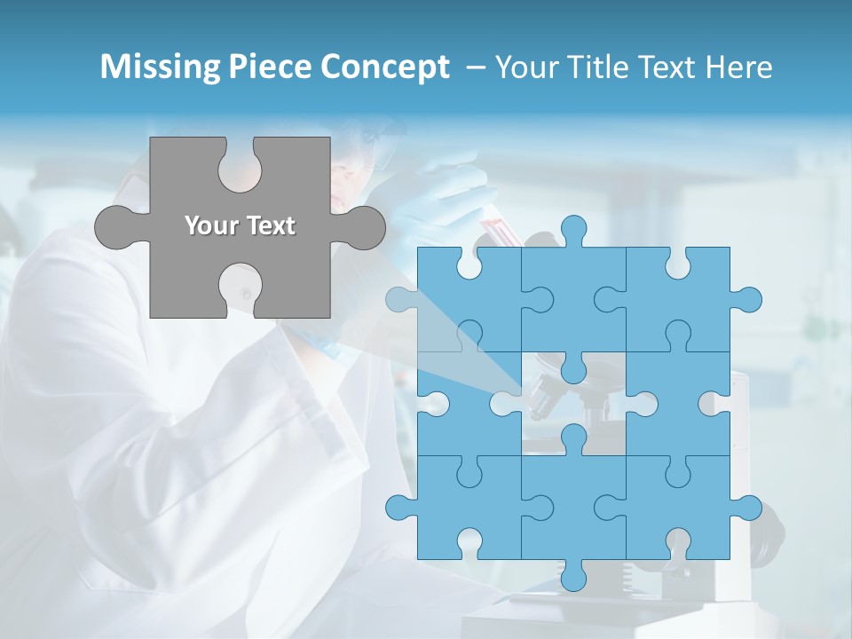 Tube Test Science PowerPoint Template