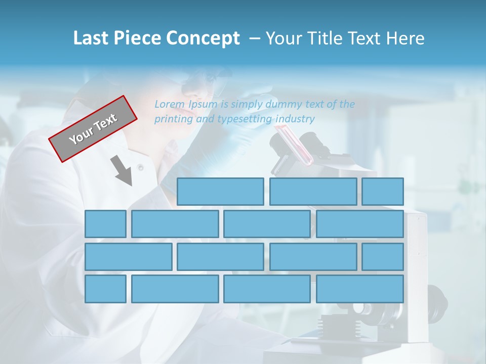Tube Test Science PowerPoint Template