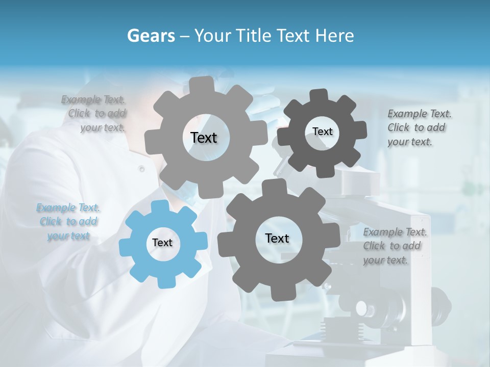 Tube Test Science PowerPoint Template
