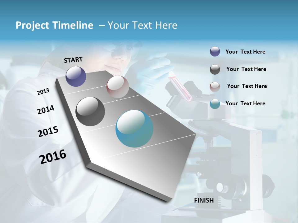 Tube Test Science PowerPoint Template