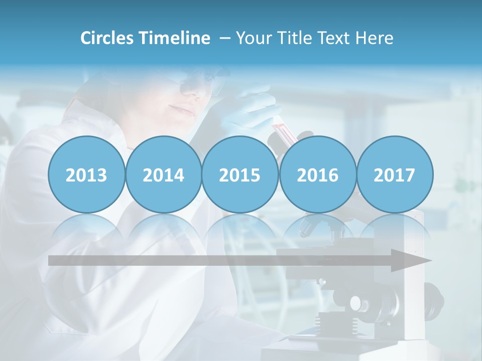 Tube Test Science PowerPoint Template