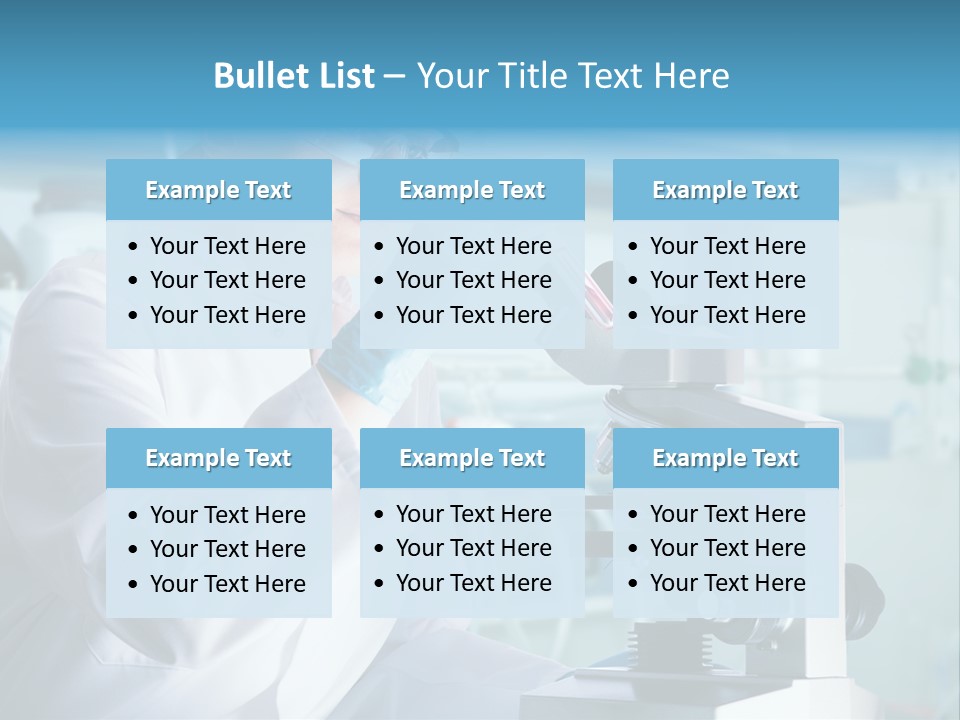 Tube Test Science PowerPoint Template