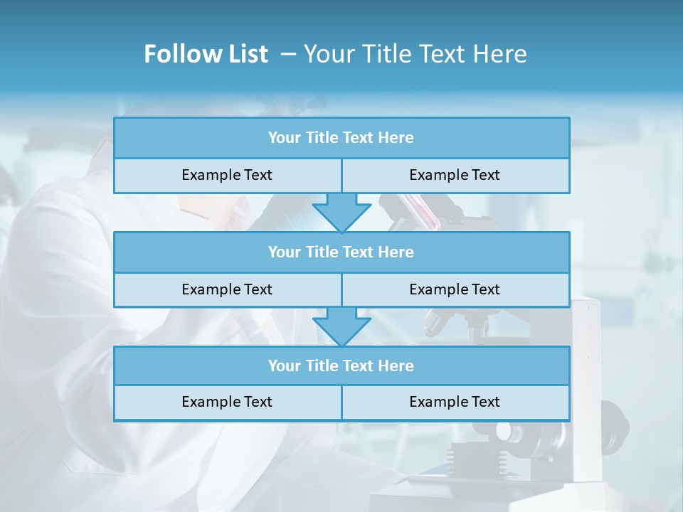 Tube Test Science PowerPoint Template