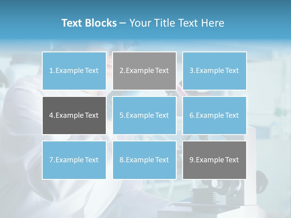 Tube Test Science PowerPoint Template