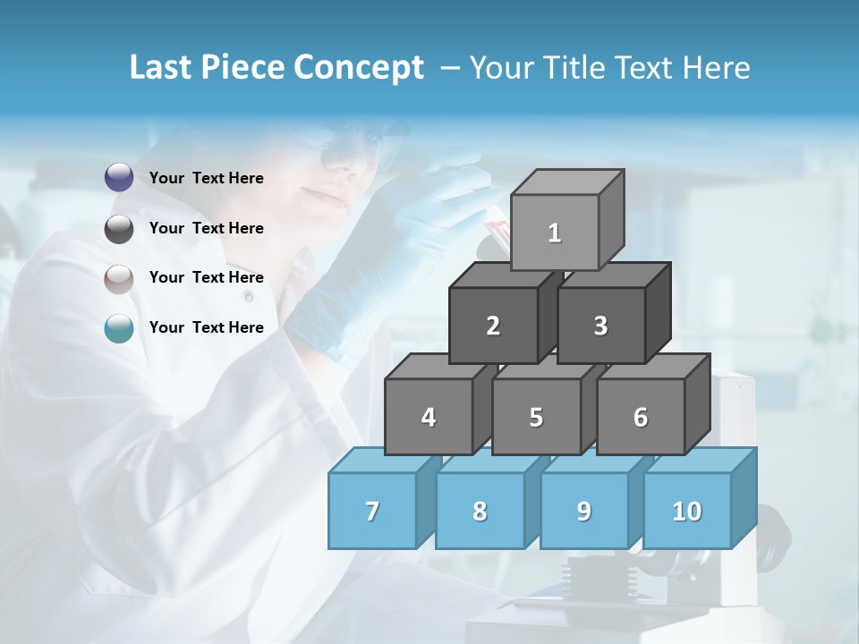 Tube Test Science PowerPoint Template