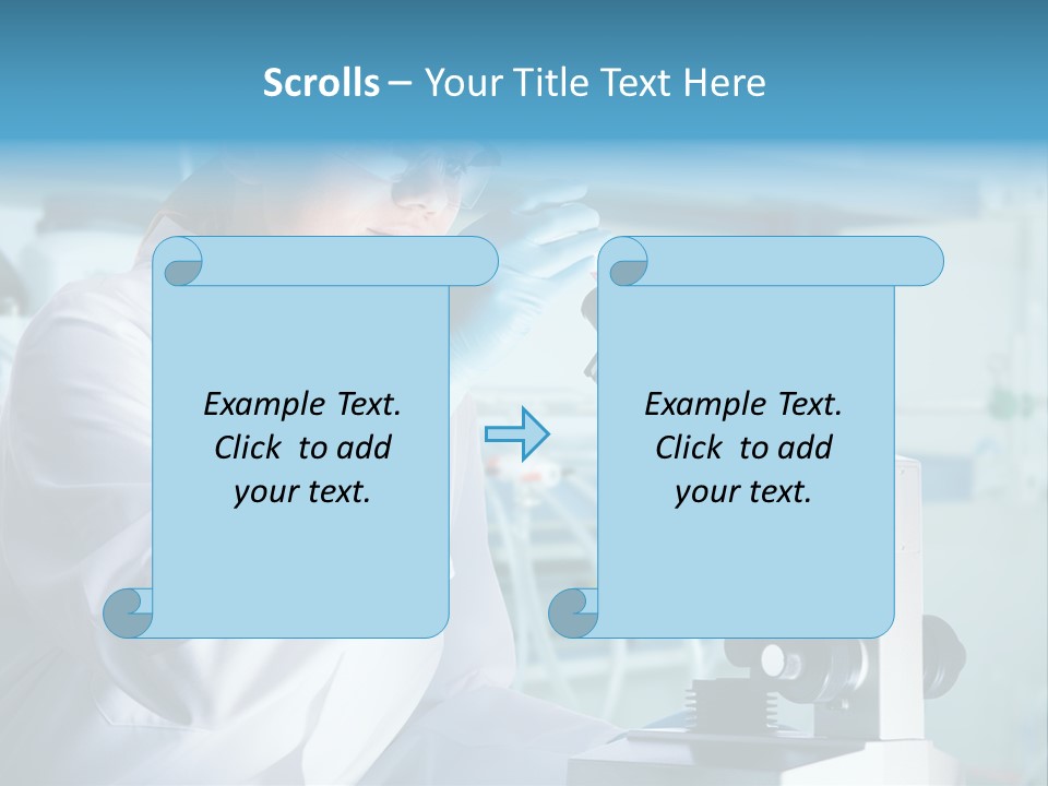 Tube Test Science PowerPoint Template