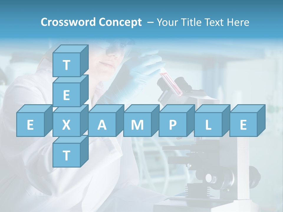 Tube Test Science PowerPoint Template