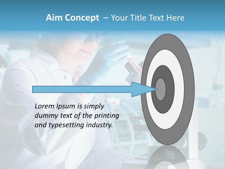 Tube Test Science PowerPoint Template