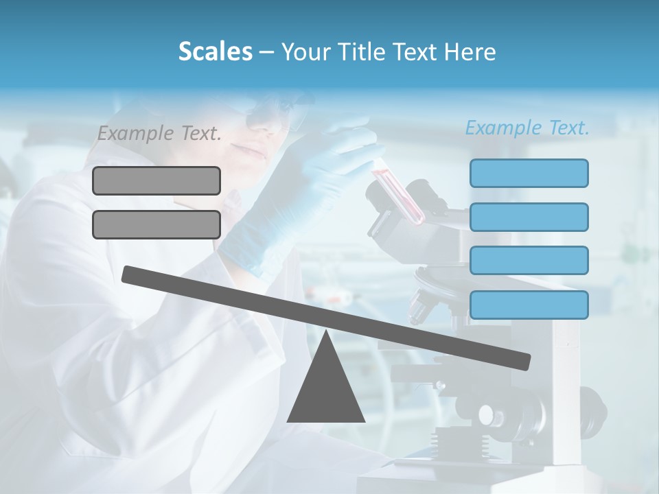 Tube Test Science PowerPoint Template