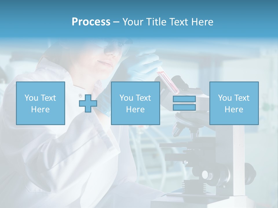 Tube Test Science PowerPoint Template