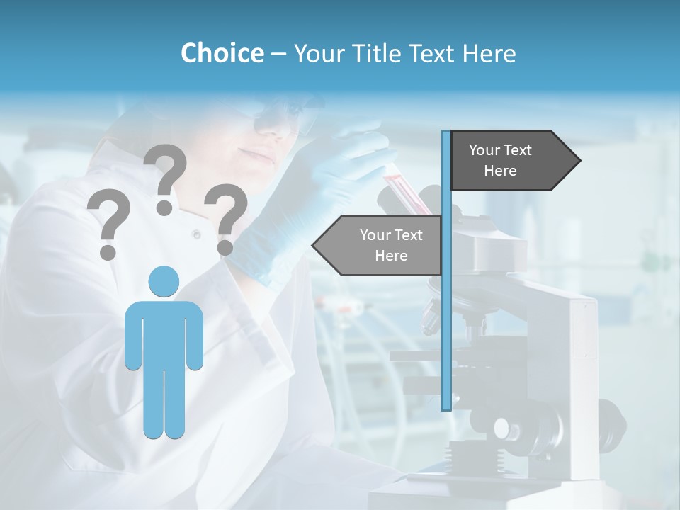 Tube Test Science PowerPoint Template