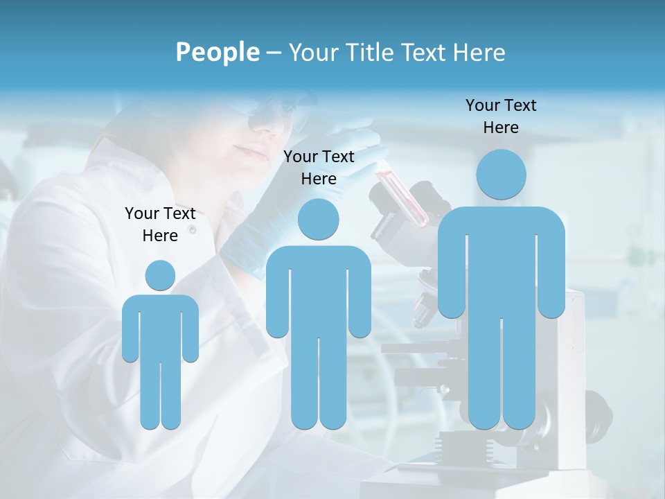 Tube Test Science PowerPoint Template
