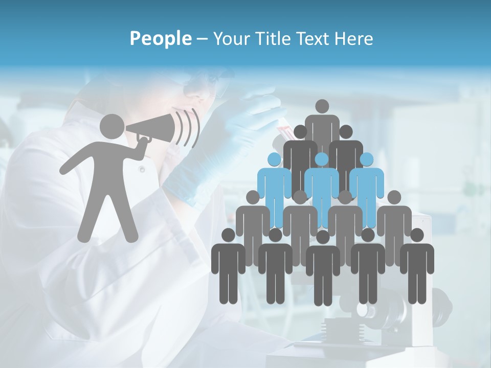 Tube Test Science PowerPoint Template