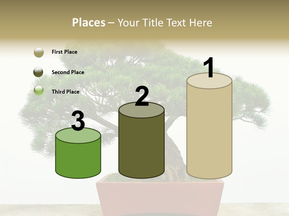 Asia Mini Leaf PowerPoint Template