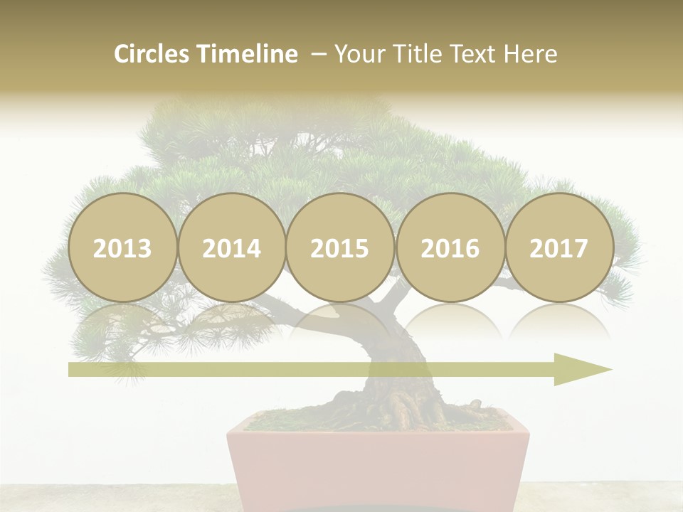 Asia Mini Leaf PowerPoint Template