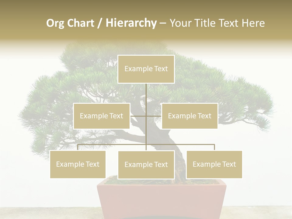 Asia Mini Leaf PowerPoint Template