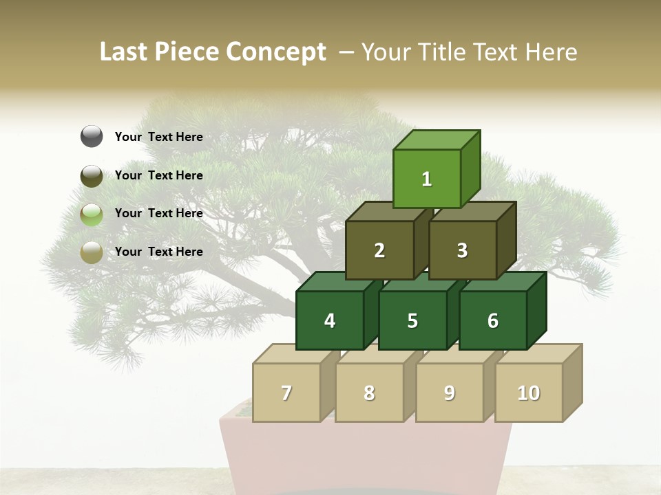 Asia Mini Leaf PowerPoint Template