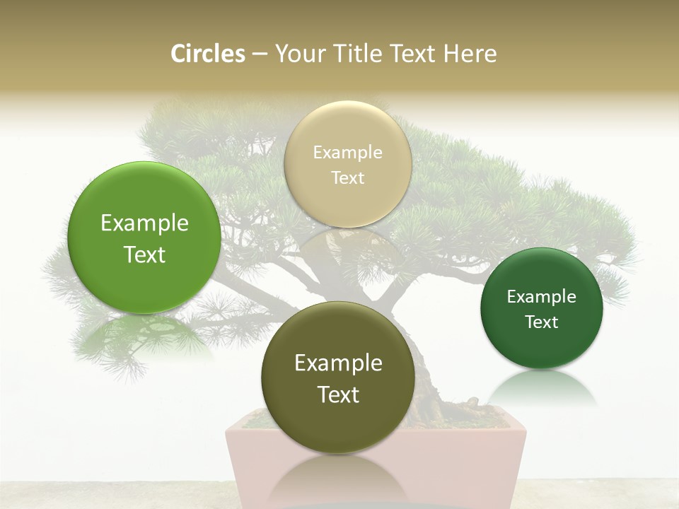 Asia Mini Leaf PowerPoint Template