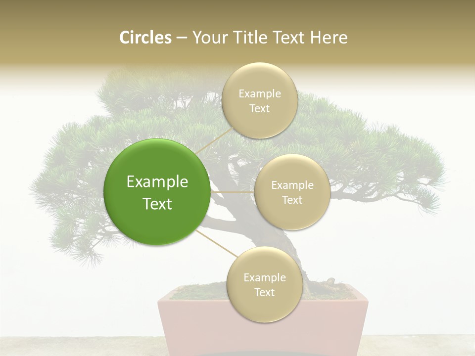 Asia Mini Leaf PowerPoint Template