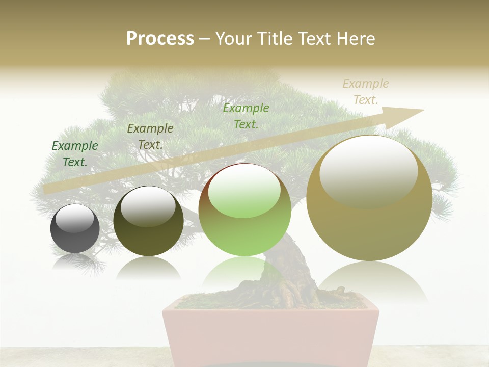 Asia Mini Leaf PowerPoint Template