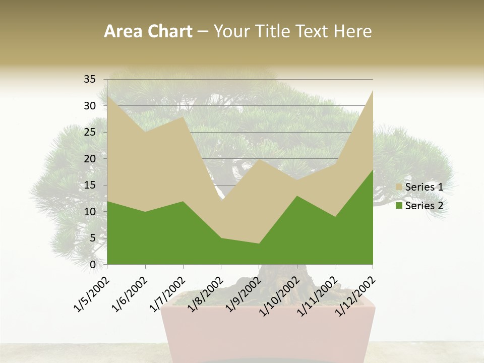 Asia Mini Leaf PowerPoint Template