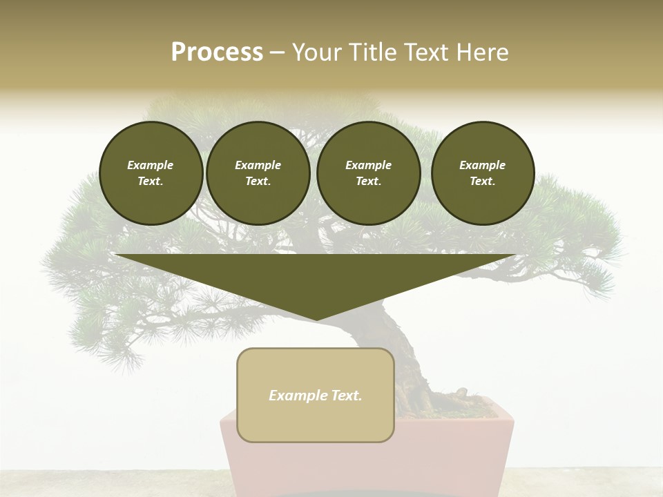 Asia Mini Leaf PowerPoint Template