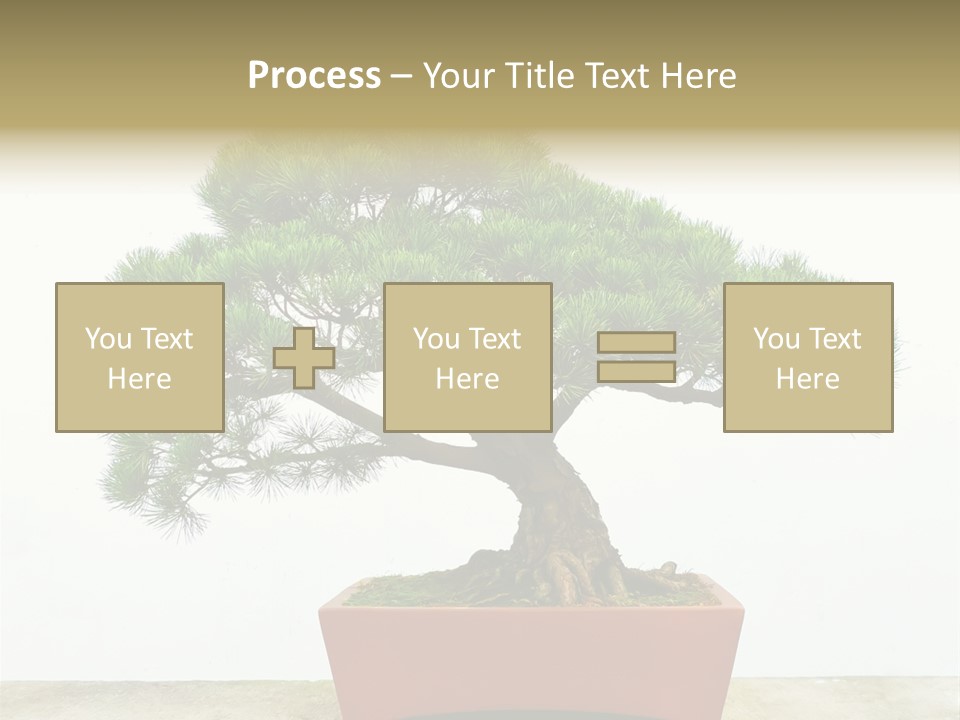 Asia Mini Leaf PowerPoint Template