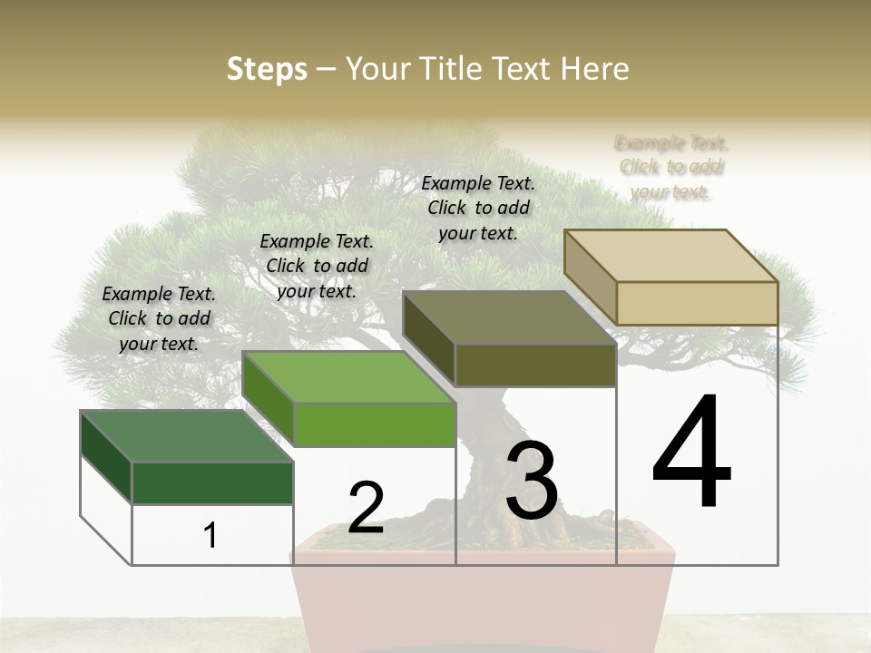 Asia Mini Leaf PowerPoint Template