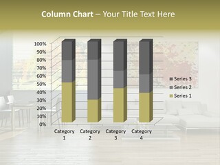 Home Staircase Pillow PowerPoint Template