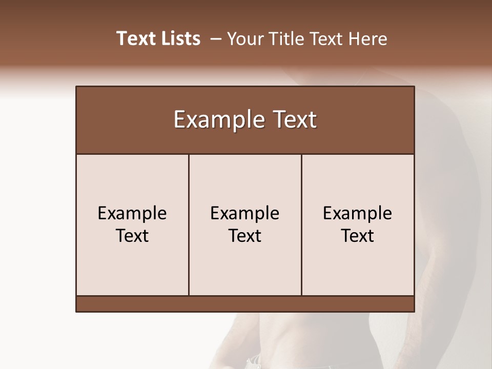 Cool Chest Powerful PowerPoint Template