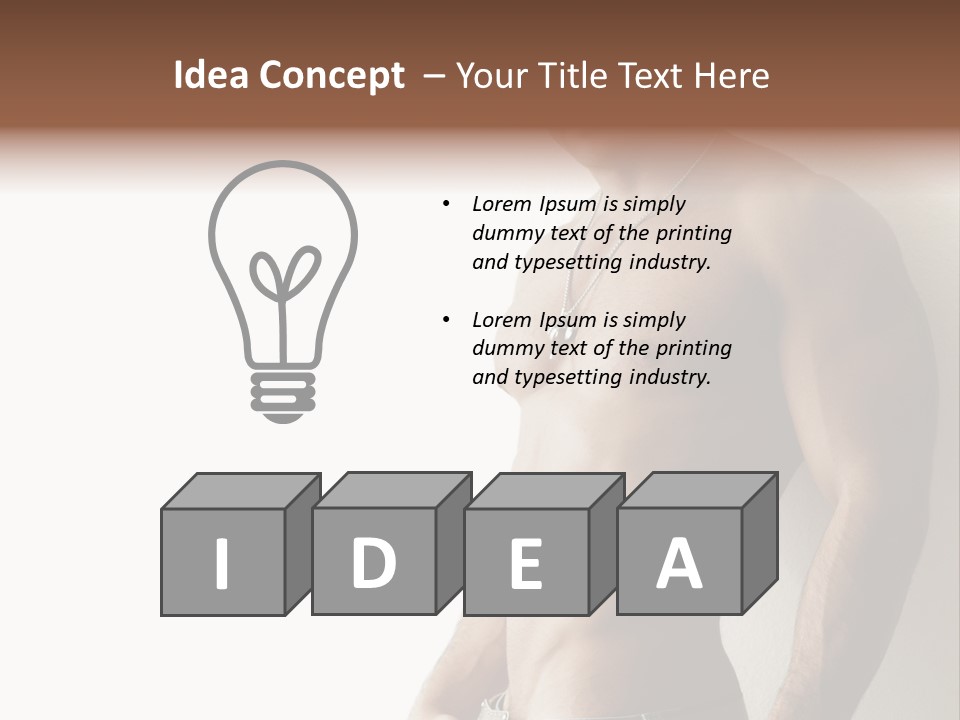 Cool Chest Powerful PowerPoint Template