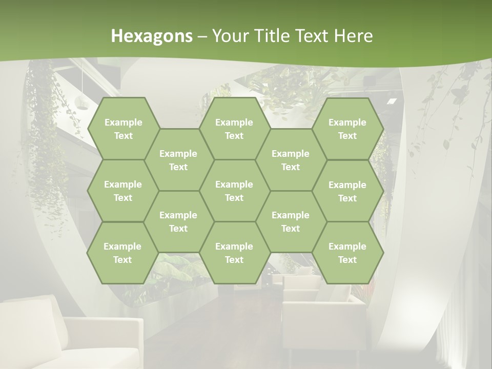 Apartment Sitzgruppe Sitzecke PowerPoint Template